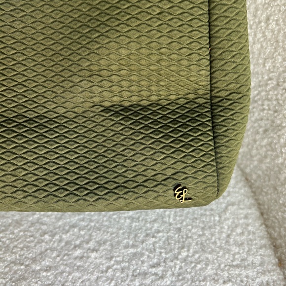 Elliott Lucca by The Sak Olvera Backpack Women Green Neoprene Laptop Utility Bag - Picture 4 of 7